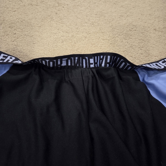 Under Armour Women's Black and Blue Shorts - Picture 2 of 3